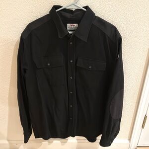 Fjallraven Men's Black Long Sleeve Shirt